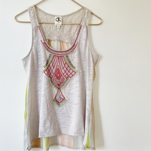 Anthropologie One September Top Size P Sleeveless - Picture 2 of 12